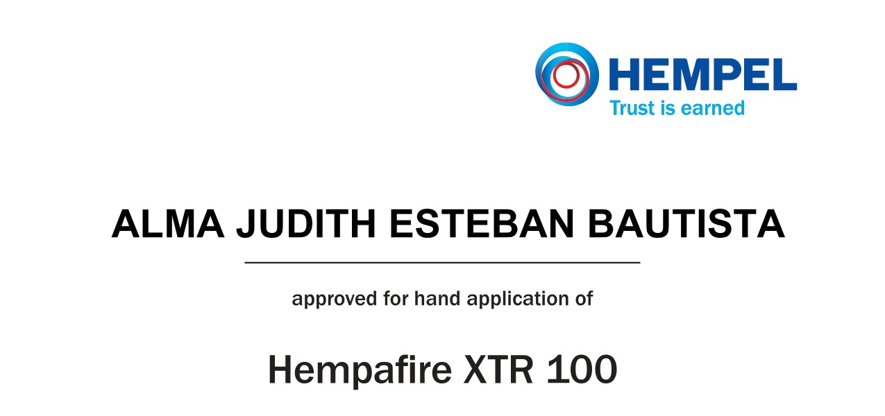 Certificación Hempafire